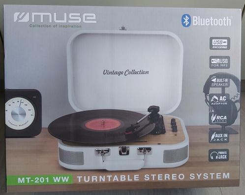 Elektronische platenspeler Muse MT-201 WW, Audio, Tv en Foto, Platenspelers, Nieuw, Platenspeler, Overige merken, Automatisch