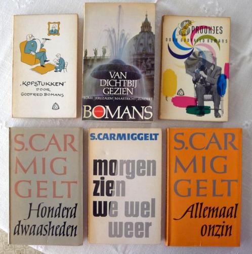 3 diverse boeken Godfried Bomans, Livres, Humour, Utilisé, Anecdotes et Observations, Enlèvement ou Envoi