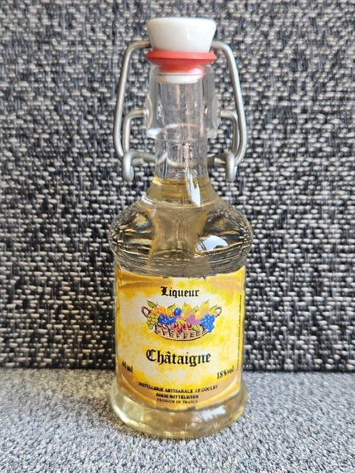 Mignonette ancienne - Liqueur de Châtaigne - 4 cl, Verzamelen, Overige Verzamelen, Gebruikt, Ophalen of Verzenden