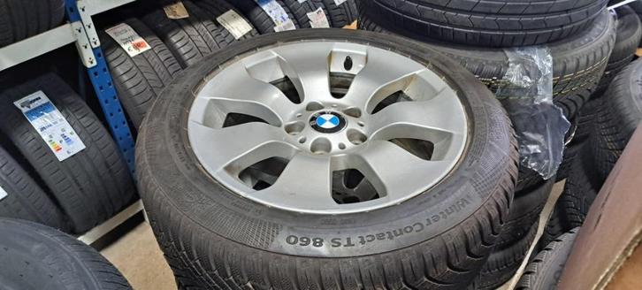 Bmw 3 serie 225 50 r 17 winterbanden, Auto diversen, Auto-accessoires, Zo goed als nieuw, Ophalen