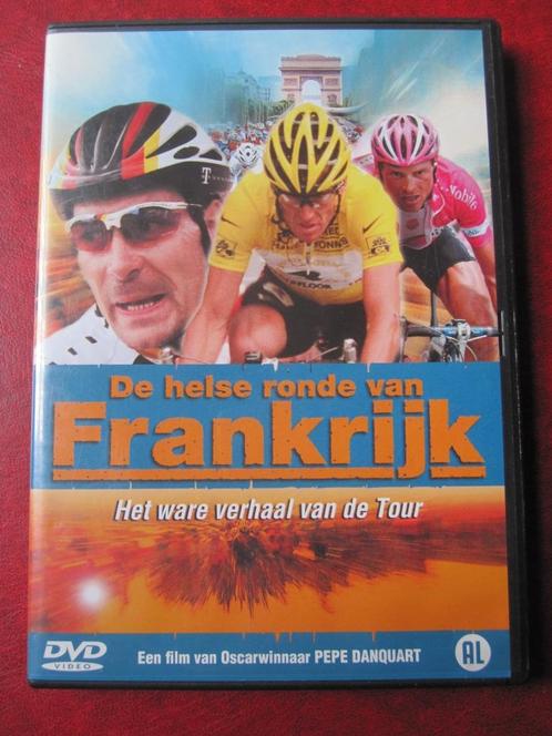 Tour de France - De helse ronde van Frankrijk - Het ware ver, Cd's en Dvd's, Dvd's | Sport en Fitness, Zo goed als nieuw, Overige typen