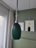 2 hanglampen    ( VINTAGE DESIGN), Ophalen, Gebruikt, Glas, 75 cm of meer