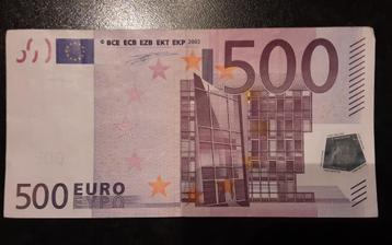 Billet Duisenberg de 500€ (première série)