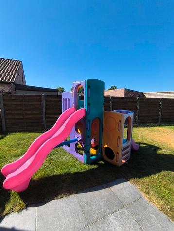 Little Tikes speeltoren met tunnel en 2 glijbanen, Kinderen en Baby's, Speelgoed | Buiten | Speeltoestellen, Ophalen, Gebruikt