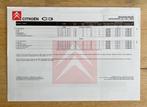 Citroën C3 prijslijst BE-NL/FR juni 2004 folder, Enlèvement ou Envoi, Utilisé, Citroën