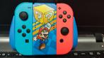 Nintendo switch controllers + Mario comfort grip, Ophalen of Verzenden, Zo goed als nieuw