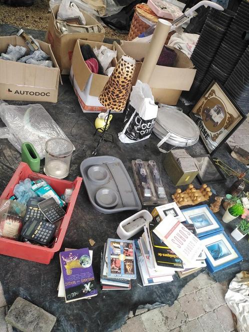 Partij marktgerief nieuw en 2de hands, Diversen, Rommelmarktspullen, Zo goed als nieuw, Ophalen
