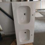 Dubbele lavabo tablet 1200mm, Huis en Inrichting, Badkamer | Badkamermeubels, Ophalen