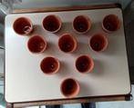 Terracotta potjes, Moins de 25 cm, Rond, Enlèvement, Utilisé