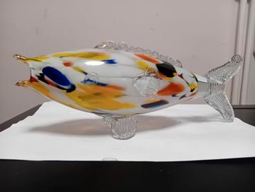 Oude glazen vis uit Murano  beschikbaar voor biedingen