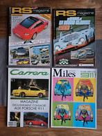 Lot 4 revues RS magazine PORSCHE Miles CARRERA, Enlèvement ou Envoi, Utilisé, Porsche