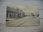 BEVEREN a/d IJZER: Statie Straat (bruine vlekken !!), Verzamelen, Postkaarten | België, Ophalen of Verzenden, Voor 1920, Ongelopen