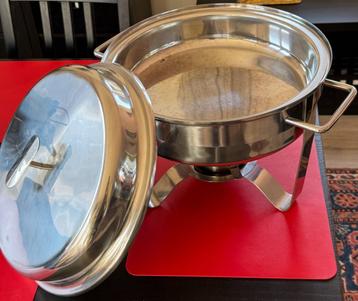 Volledige ronde Chafing-schotel om te koken beschikbaar voor biedingen