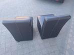 6 lederen stoelen op wieltjes, Ophalen, Zo goed als nieuw