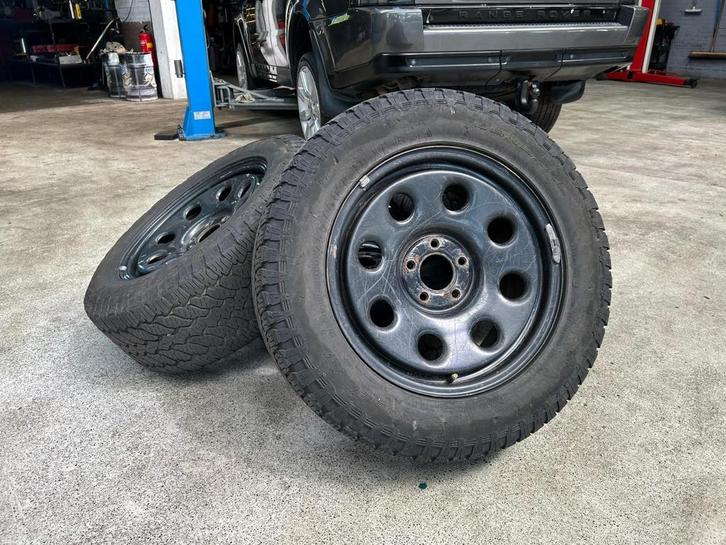 Range Rover Offroad Velgenset 18inch + General Grabber AT3 2, Auto-onderdelen, Banden en Velgen, Banden en Velgen, Personenwagen