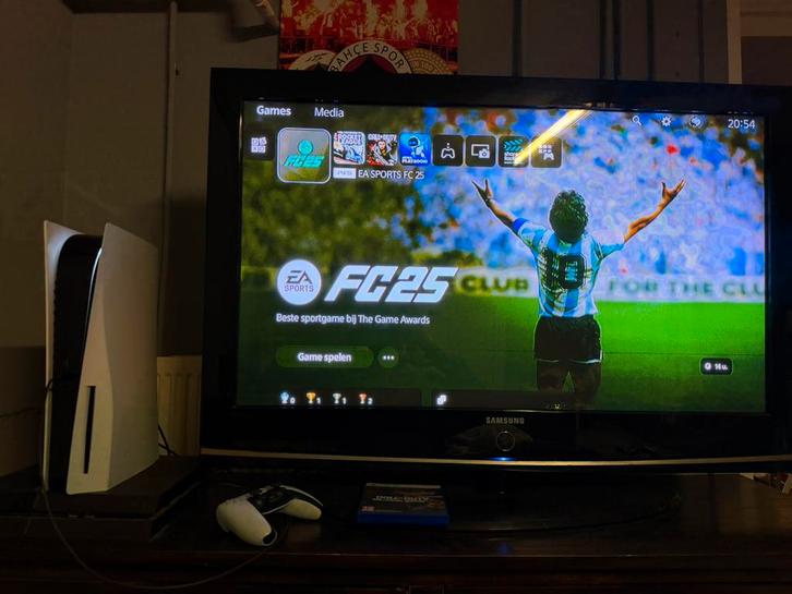 TE KOOP: PS5 Disc Editie + TV + Controller + 2 Games, Games en Spelcomputers, Spelcomputers | Xbox One, Zo goed als nieuw, Ophalen