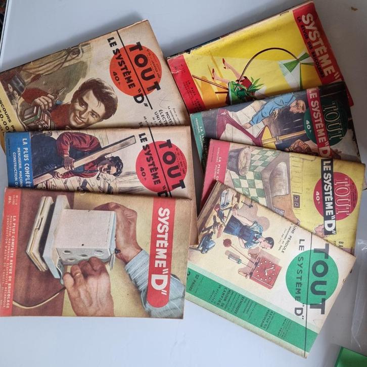 Antieke doe-het-zelftijdschriften, Verzamelen, Tijdschriften, Kranten en Knipsels, Tijdschrift, Ophalen of Verzenden
