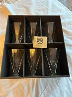 Coffret de six verres en cristal- marque Cristalleria Europa, Ophalen of Verzenden, Nieuw