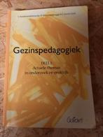 Gezinspedagogiek. Van Crombrugghe, Boeken, Ophalen of Verzenden, Zo goed als nieuw