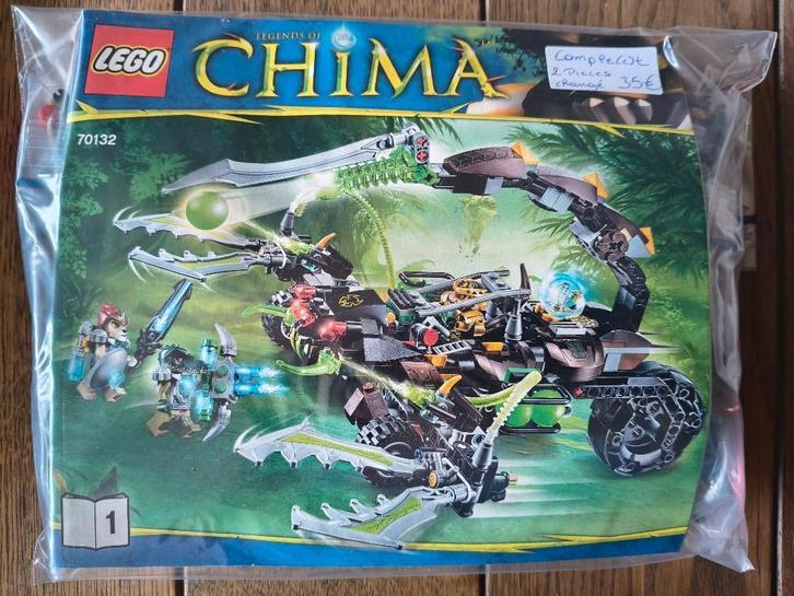 Lego Chima 70132 Le lance-missiles scorpion de Scorm, Enfants & Bébés, Jouets | Duplo & Lego, Utilisé, Lego, Enlèvement ou Envoi