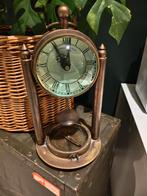 Vintage nautische tafelklok, Thomas Mercer, klok met kompas, Antiek en Kunst, Ophalen
