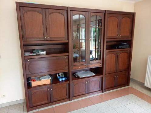vaisselier en bois, Huis en Inrichting, Kasten | Buffetkasten, Gebruikt, 200 cm of meer, 200 cm of meer, 25 tot 50 cm, Met lade(s)