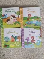 Baby's eerste boerderij, dieren, woordjes en tellen, Livres, Livres pour enfants | 0 an et plus, Utilisé, Livre à déplier, à toucher ou à découvrir