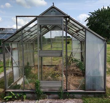 Serre en verre avec structure en aluminium - vintage beschikbaar voor biedingen