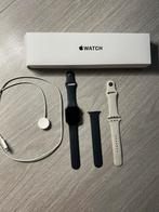 Apple Watch SE 44 mm, Handtassen en Accessoires, Smartwatches, Zwart, Apple Watch, IOS, Ophalen of Verzenden