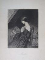 gravure * Jacquaud * Horace - Marthe - George Sand, Enlèvement ou Envoi
