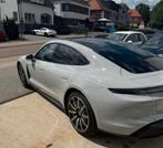 Porsche Taycan 2021 45.000km, Auto's, Porsche, Automaat, Alcantara, Dealer onderhouden, Zilver of Grijs