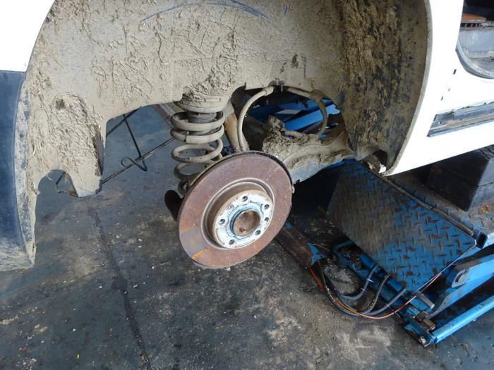 Achteras voorwielaandrijving van een Peugeot Partner, Auto-onderdelen, Remmen en Aandrijving, Peugeot, Gebruikt, 6 maanden garantie