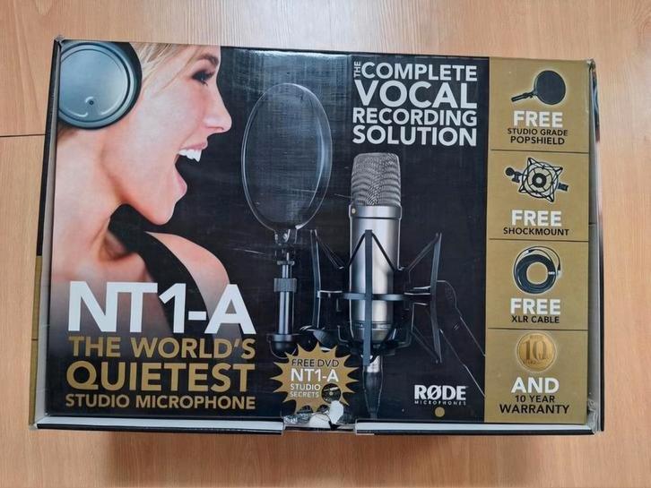 NT1-A Condensatormicrofoon, Muziek en Instrumenten, Microfoons, Zo goed als nieuw, Ophalen