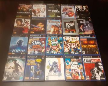Collection 37 jeux PS2 + EyeToy beschikbaar voor biedingen
