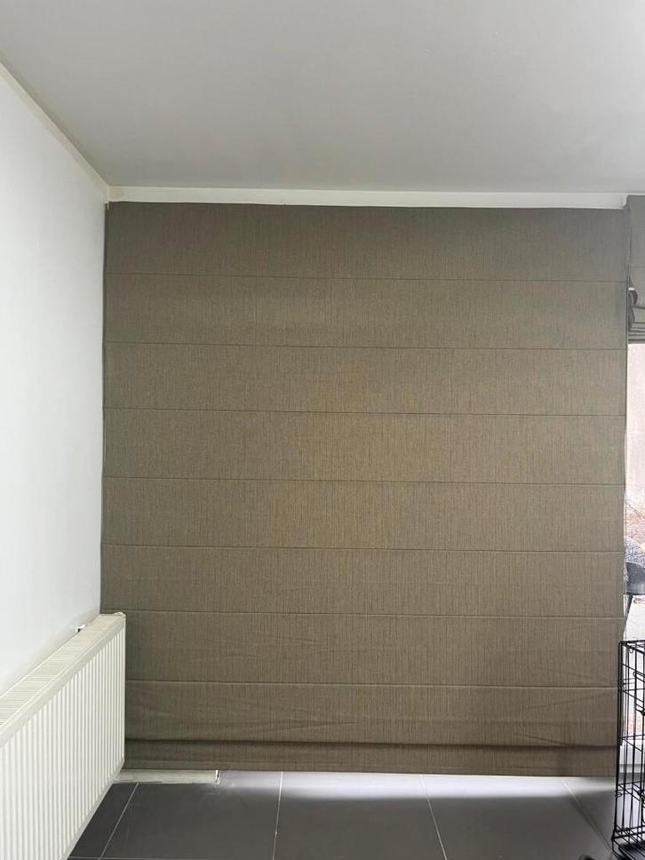 Gordijnen, Huis en Inrichting, Stoffering | Gordijnen en Lamellen, Gebruikt, 200 cm of meer, 200 cm of meer, Beige, Bruin, Grijs