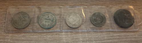 5 pièces diverses  Albert1 /Leopold 1et 2- 1861 à 1926, Postzegels en Munten, Munten | Europa | Euromunten, Losse munt, Overige waardes