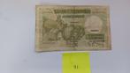 België, 50 Frank-10 Belgas 1938, Postzegels en Munten, Ophalen of Verzenden, Los biljet