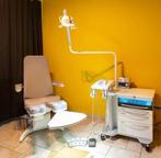 Inrichting pedicure - elektrische behandelstoel + unit, Ophalen, Zo goed als nieuw