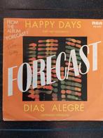 45T Forecast - Happy days (hip hip hooray), Gebruikt, 7 inch, Single, Ophalen of Verzenden