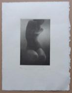 MIKIO WATANABE / LE MATIN / ZW-W MEZZOTINT / 38x28cm / SIG, Enlèvement ou Envoi