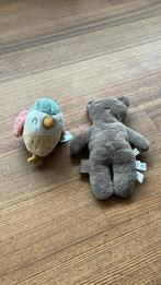 Knuffels vogel little Dutch en snooze baby knuffelbeer, Ophalen, Zo goed als nieuw