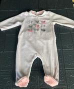 Baby meisjes pyjama velours " Obaibi' maat 68, Nacht- of Onderkleding, Meisje, Ophalen of Verzenden, Zo goed als nieuw