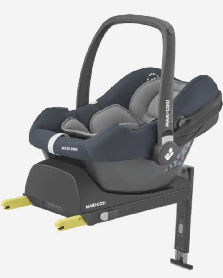 maxi-cosi cabriofix en base, Enfants & Bébés, Sièges auto, Utilisé, Maxi-Cosi, 0 à 13 kg, Isofix, Dossier réglable, Mode veille