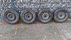 4 winterbanden met velgen, Enlèvement ou Envoi