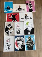 Banksy verschillende lithografieën, Antiek en Kunst, Ophalen of Verzenden