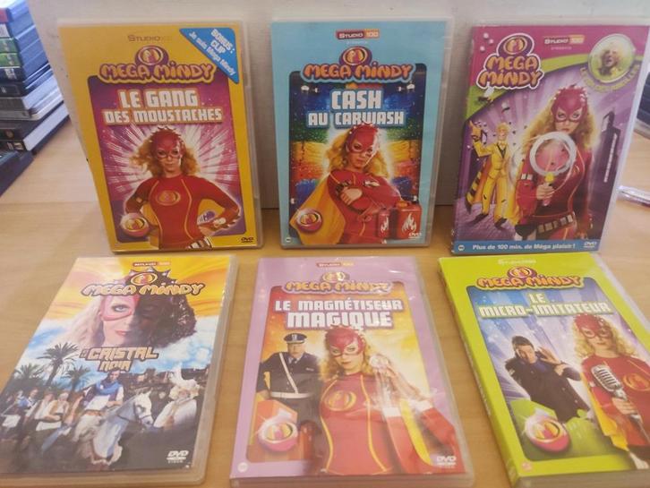 MEGA MINDY - Pack épisodes + films, Cd's en Dvd's, Dvd's | Kinderen en Jeugd, Zo goed als nieuw, Tv fictie, Ophalen of Verzenden