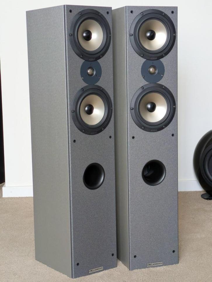 ALR Jordan Entry XL, dubbele aluminium woofer, €1000 nieuw, Audio, Tv en Foto, Luidsprekerboxen, Gebruikt, Front, Rear of Stereo speakers