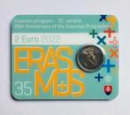 Slowakije 2 euro 2022 BU - Erasmusprogramma, Postzegels en Munten, Munten | Europa | Euromunten, 2 euro, Slowakije, Ophalen of Verzenden