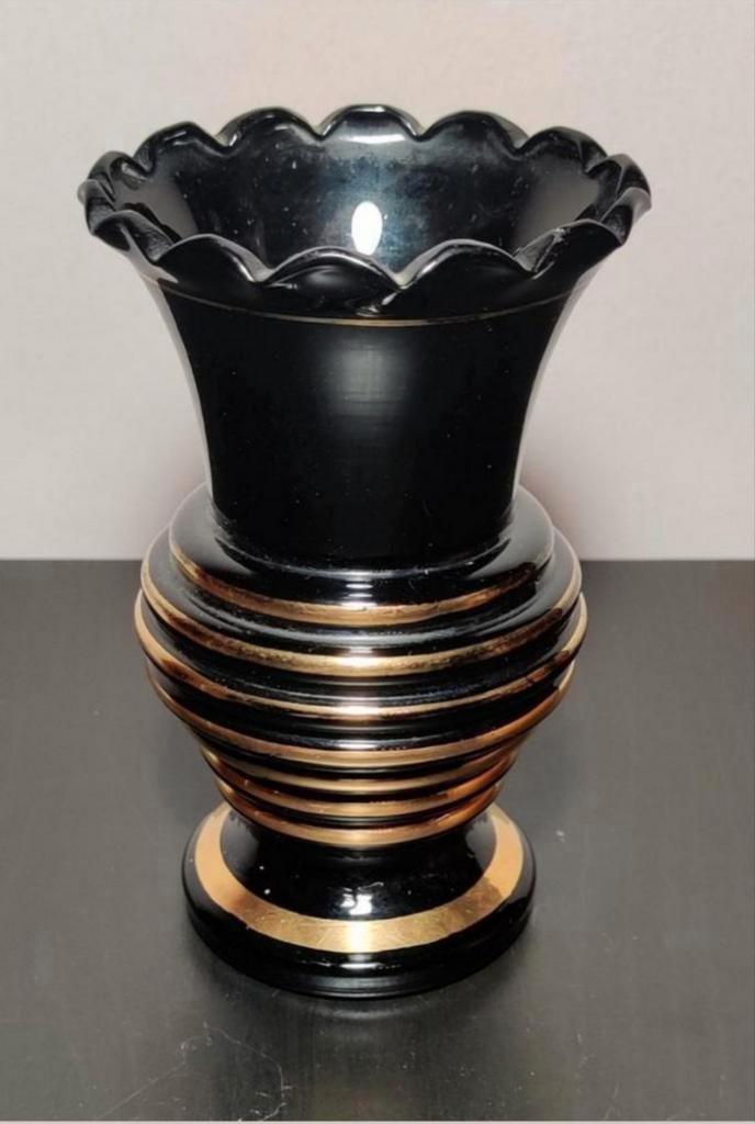 Art-déco vaas Booms glas, Antiek en Kunst, Antiek | Glaswerk en Kristal, Ophalen of Verzenden