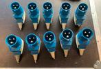 Haakse stekkers 16A/240V blauw 3Pin, Ophalen of Verzenden, Gebruikt, Licht